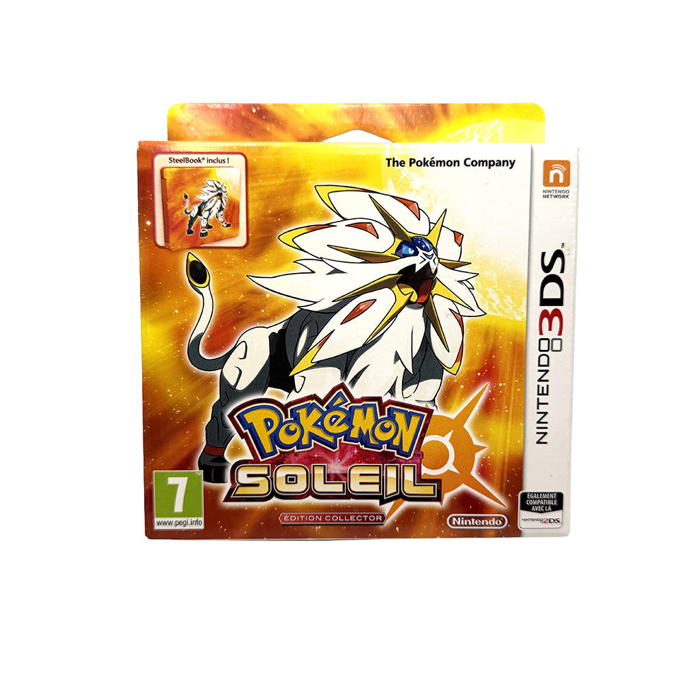 Pokemon Soleil Edition Collector Nintendo 3DS (Neuf)