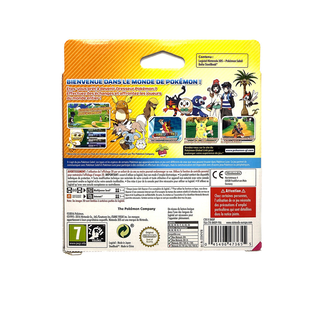Pokemon Soleil Edition Collector Nintendo 3DS (Neuf)