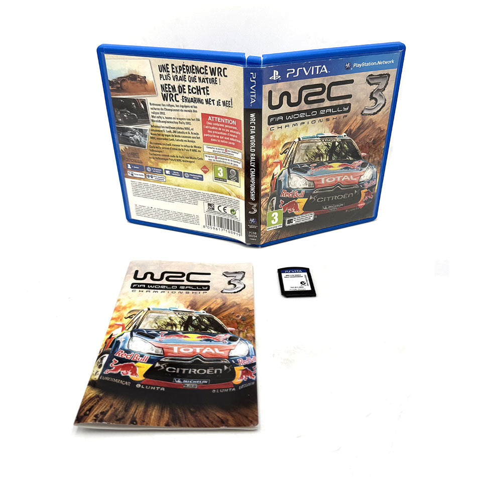 WRC 3 FIA World Rally Championship Playstation PS Vita