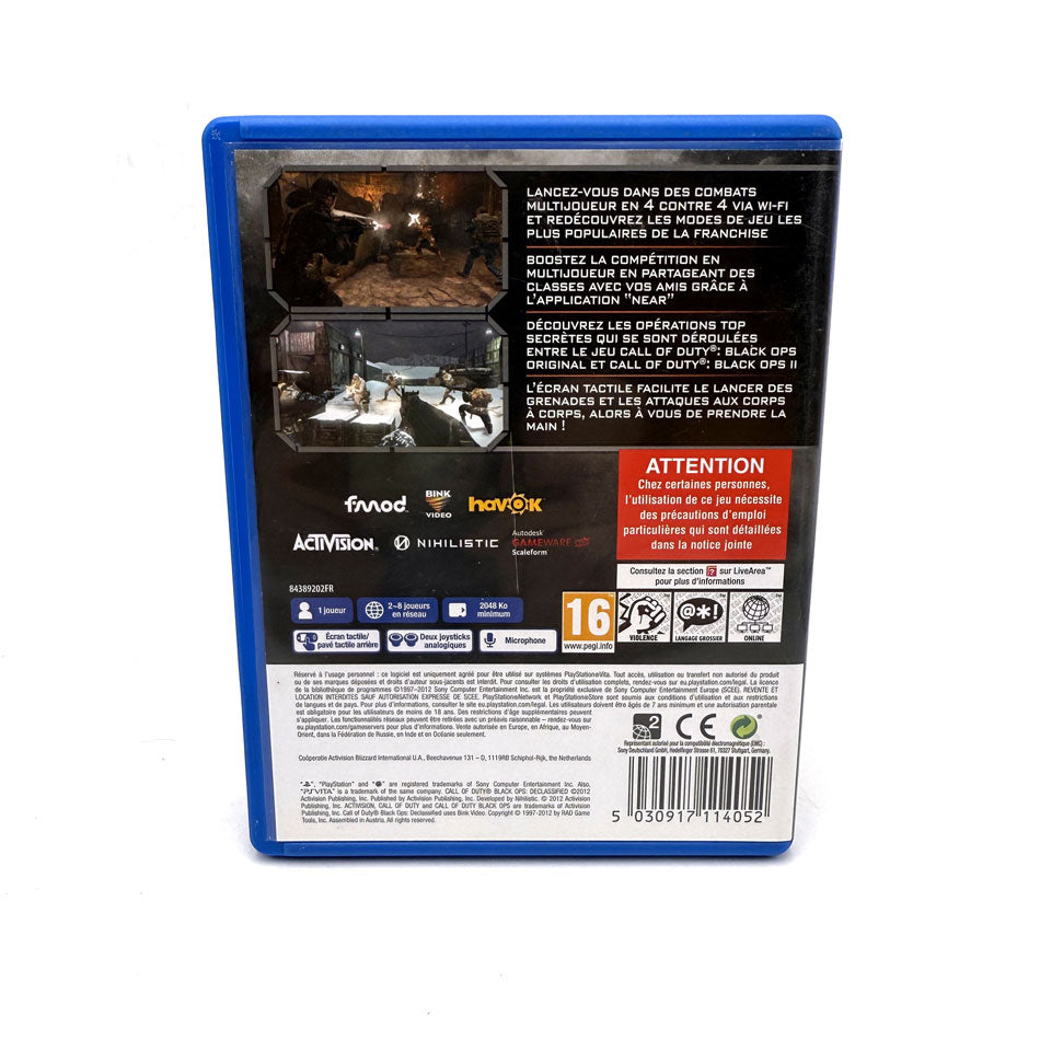 Call Of Duty Black Ops: Declassified Playstation PS Vita