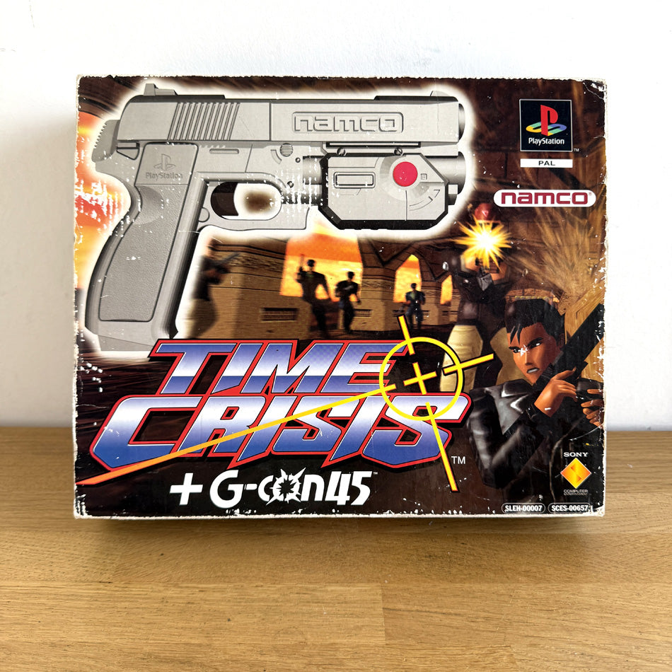 Coffret Time Crisis + G-Con 45 Playstation 1
