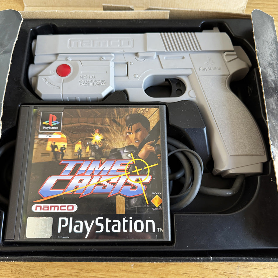 Coffret Time Crisis + G-Con 45 Playstation 1