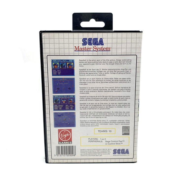 Speedball Sega Master System
