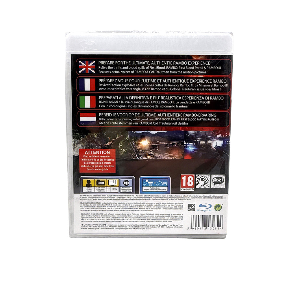 Rambo The Video Game Playstation 3 (Neuf sous blister) 
