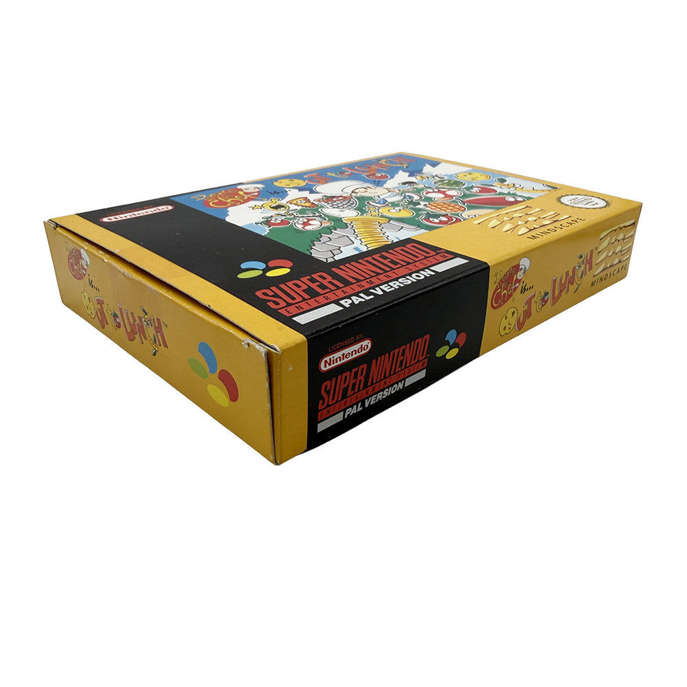 Pierre Le Chef Is Out To Lunch Super Nintendo