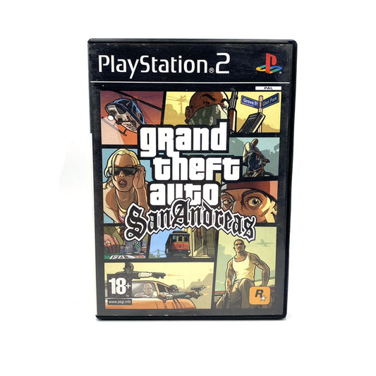Grand Theft Auto San Andreas Playstation 2 (GTA San Andreas)