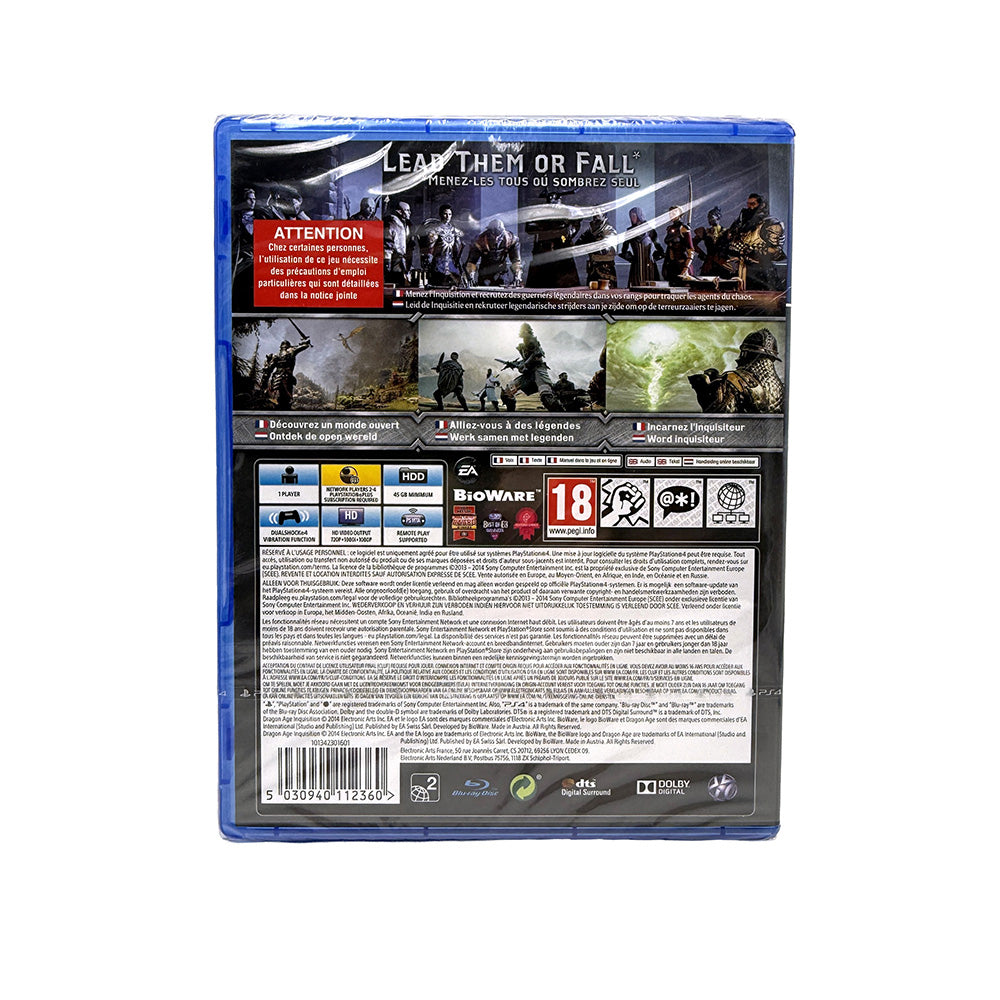Dragon Age Inquisition Playstation 4 (Neuf sous blister)