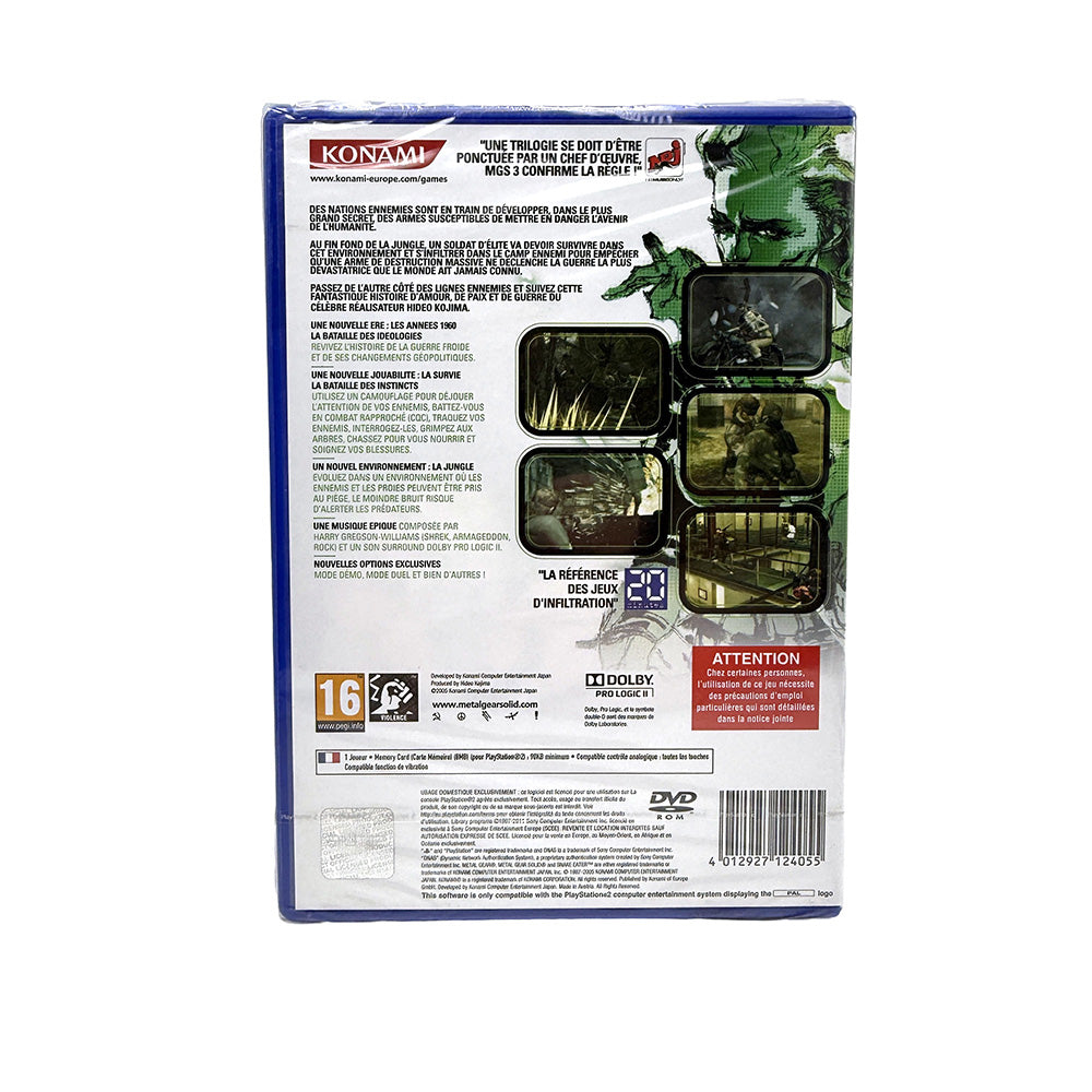 Metal Gear Solid 3 Snake Eater PlayStation 2