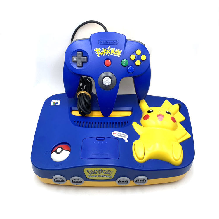 Console Nintendo 64 Pikachu Edition avec manette Edition Pokemon