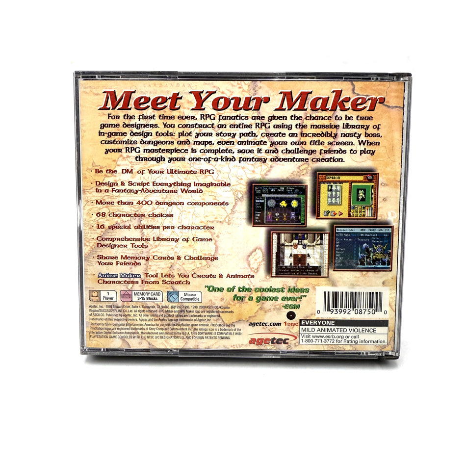 RPG Maker Playstation 1 (NTSC)