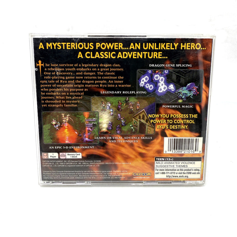 Breath Of Fire III Playstation 1 (NTSC)