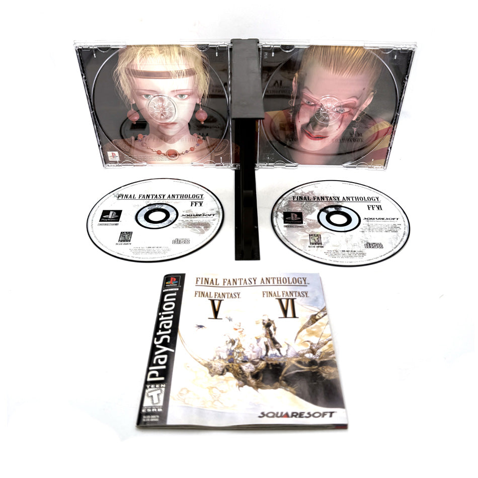 北米版プレイステーション FINAL FANTASY ANTHOLOGY Final Fantasy Anthology Playstation 1 Collector's Package (NTSC