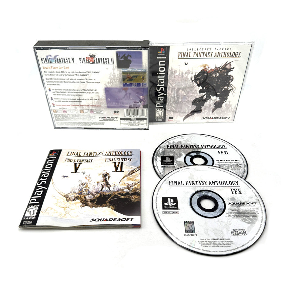 Final Fantasy Anthology Playstation 1 Collector's Package (NTSC)