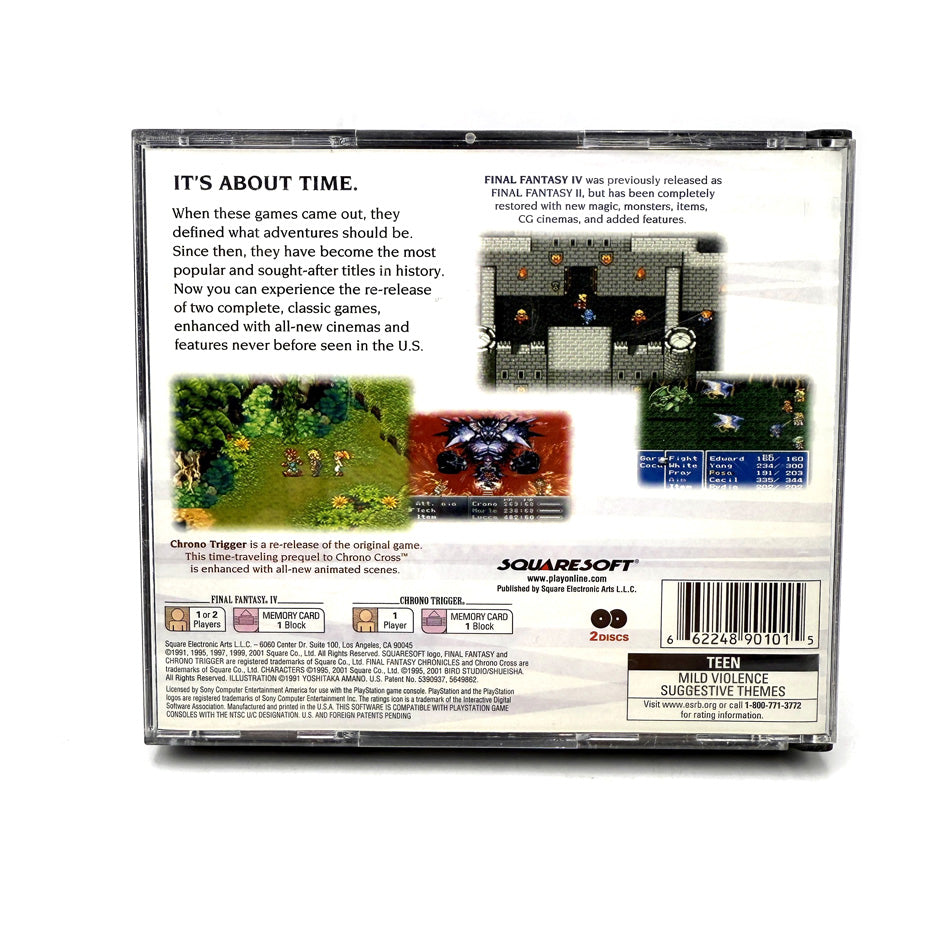 Final Fantasy Chronicles Playstation 1 Big Box