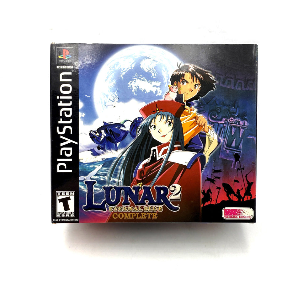 Lunar 2 Eternal Blue Complete Playstation 1 (NTSC) RARE