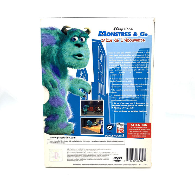 Disney Pixar Monstres & Cie L'Île de l'Épouvante Limited Edition Playstation 2