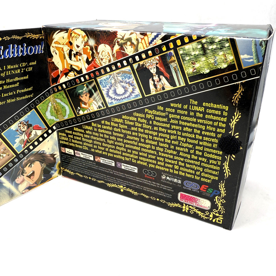 Lunar 2 Eternal Blue Complete Playstation 1 (NTSC) RARE