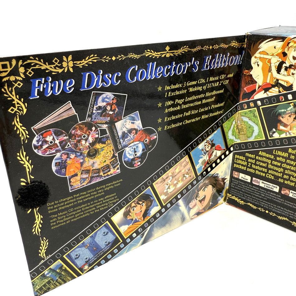 Lunar 2 Eternal Blue Complete Playstation 1 (NTSC) RARE