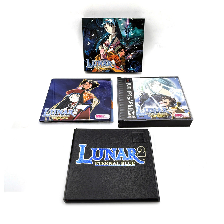 Lunar 2 Eternal Blue Complete Playstation 1 (NTSC) RARE