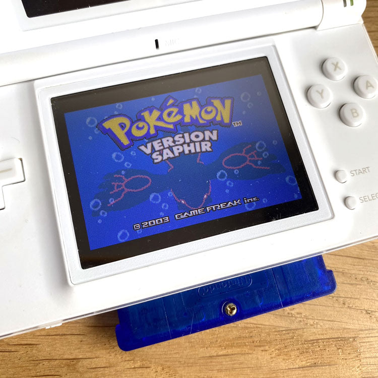 Pokemon Version Saphir Nintendo Game Boy Advance