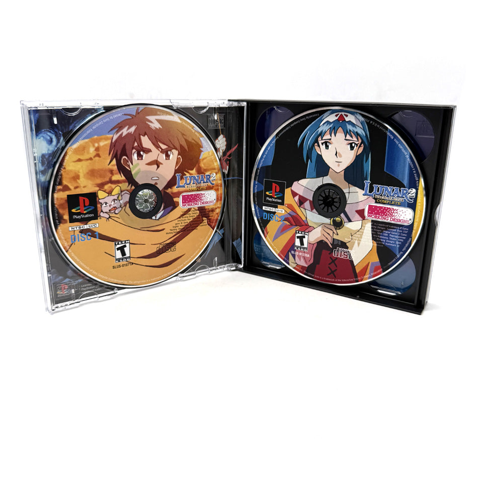 Lunar 2 Eternal Blue Complete Playstation 1 (NTSC) RARE