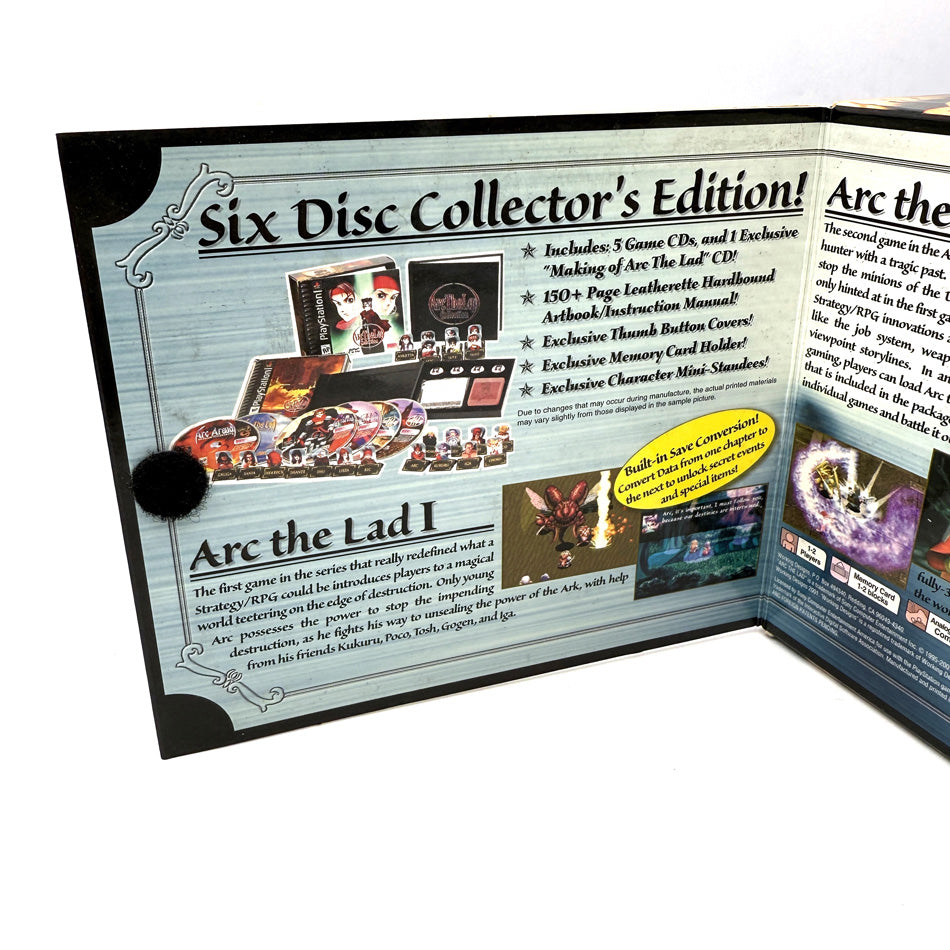 Arc The Lad Collection Playstation 1 (NTSC) RARE
