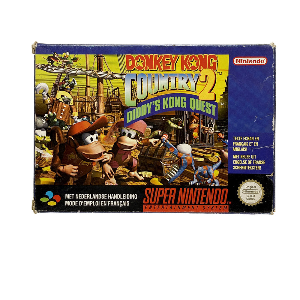 Donkey Kong Country 2 Diddy's Kong Quest Super Nintendo