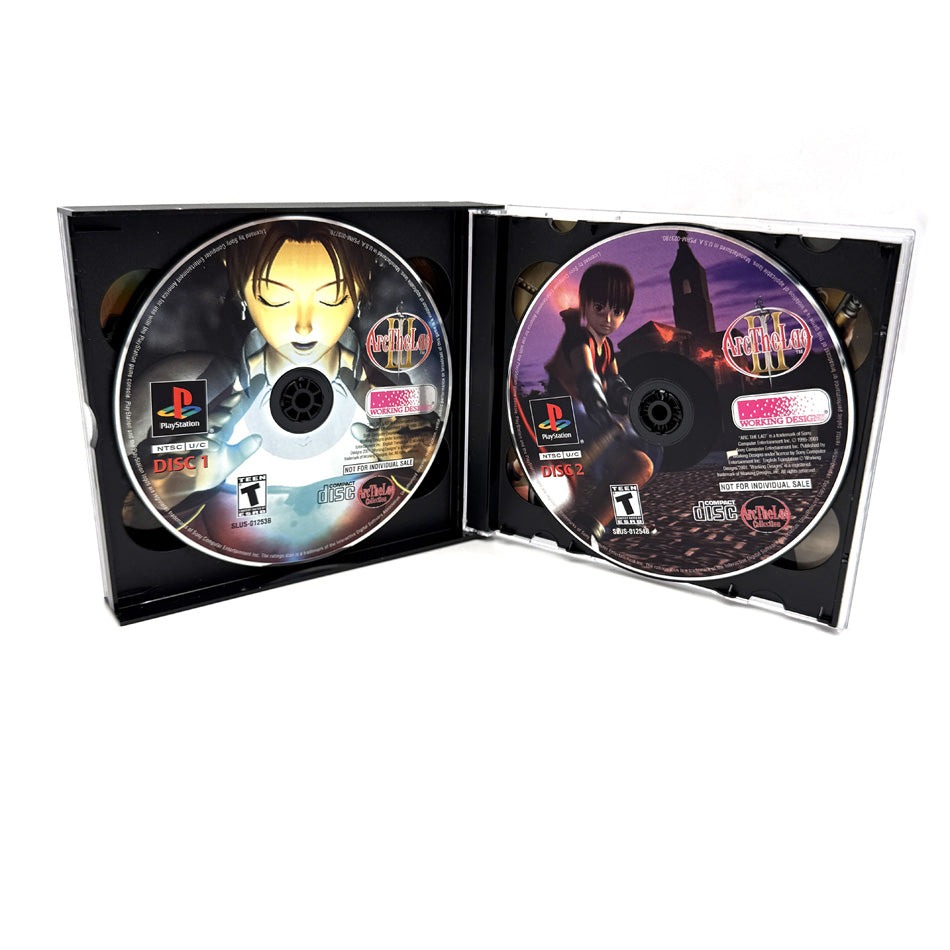 Arc The Lad Collection Playstation 1 (NTSC) RARE