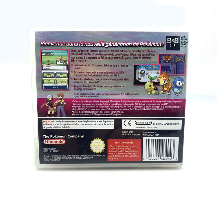 Pokemon Version Perle Nintendo DS