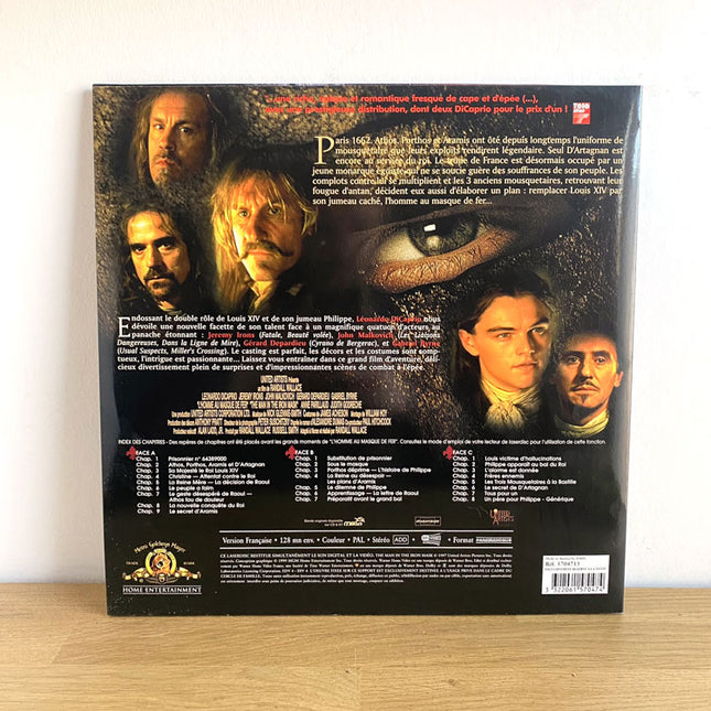 LaserDisc L’Homme Au Masque de Fer