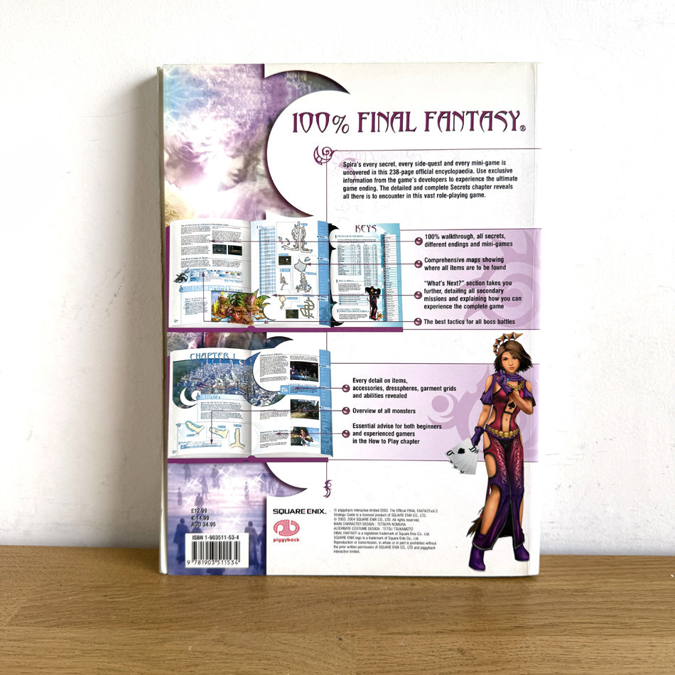 Guide Officiel Piggyback Final Fantasy X-2