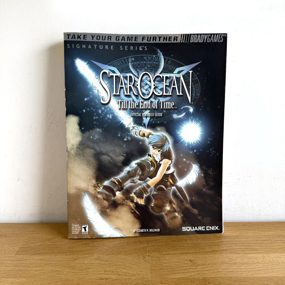 Guide Stratégique Officiel Bradygames Star Ocean Till The End Of Time