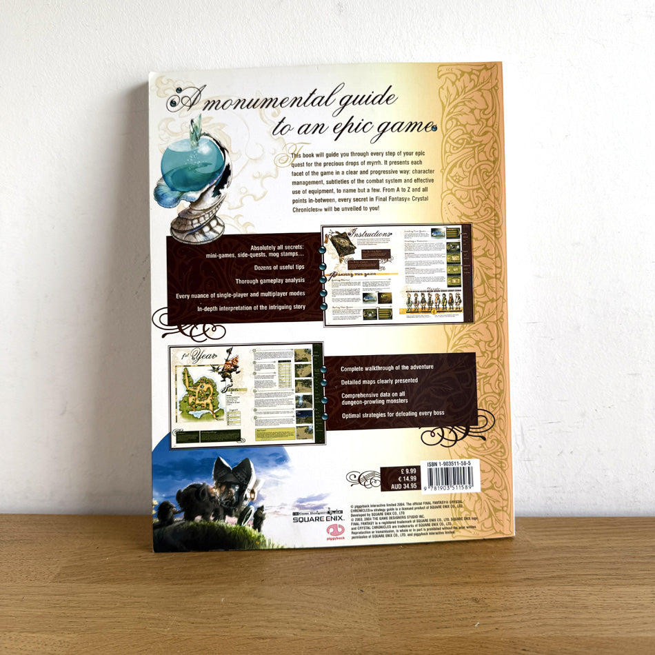 Guide Stratégique Officiel Piggyback Final Fantasy Crystal Chronicles