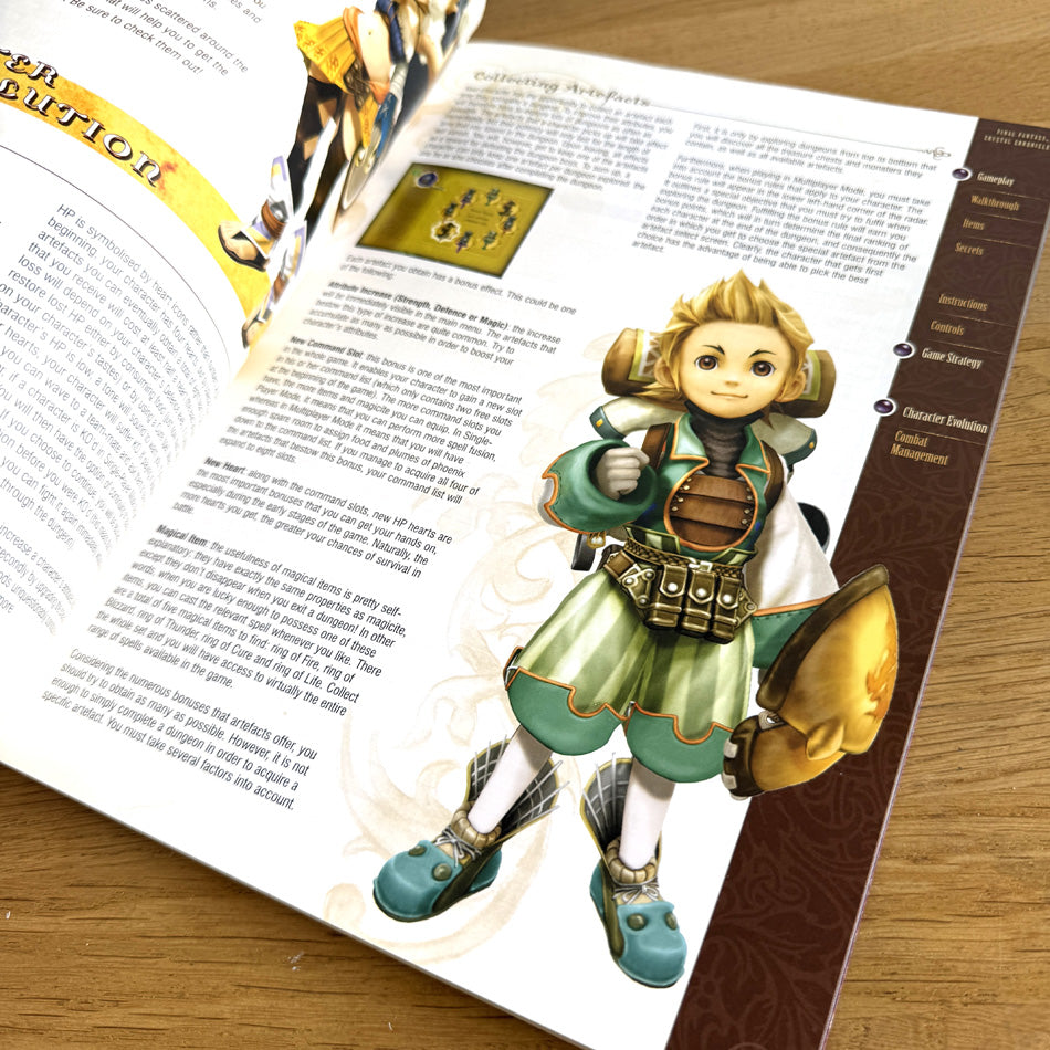 Guide Stratégique Officiel Piggyback Final Fantasy Crystal Chronicles