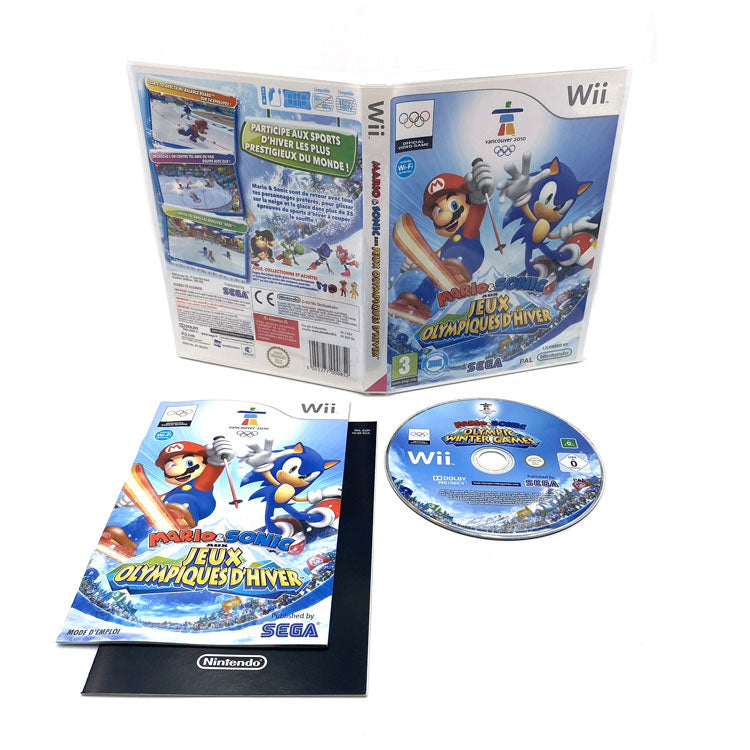Mario & Sonic Aux Jeux Olympiques d'Hiver Nintendo Wii