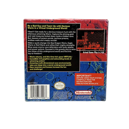 Virtual Boy Wario Land Nintendo Virtual Boy