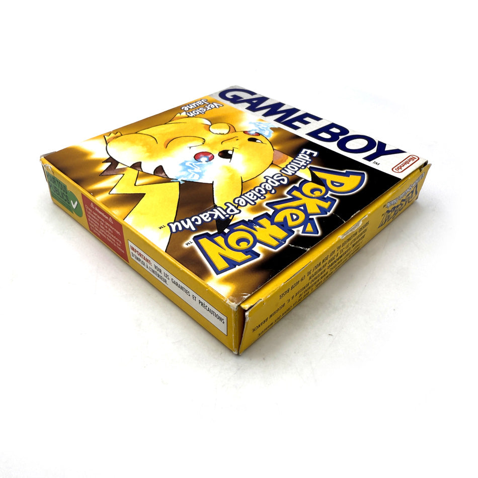 Pokemon Version Jaune Edition Spéciale Pikachu Nintendo Game Boy