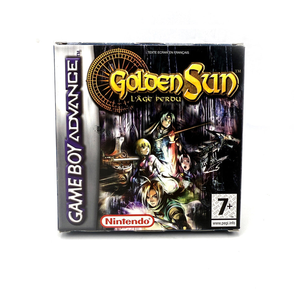Golden Sun L'Âge Perdu Nintendo Game Boy Advance