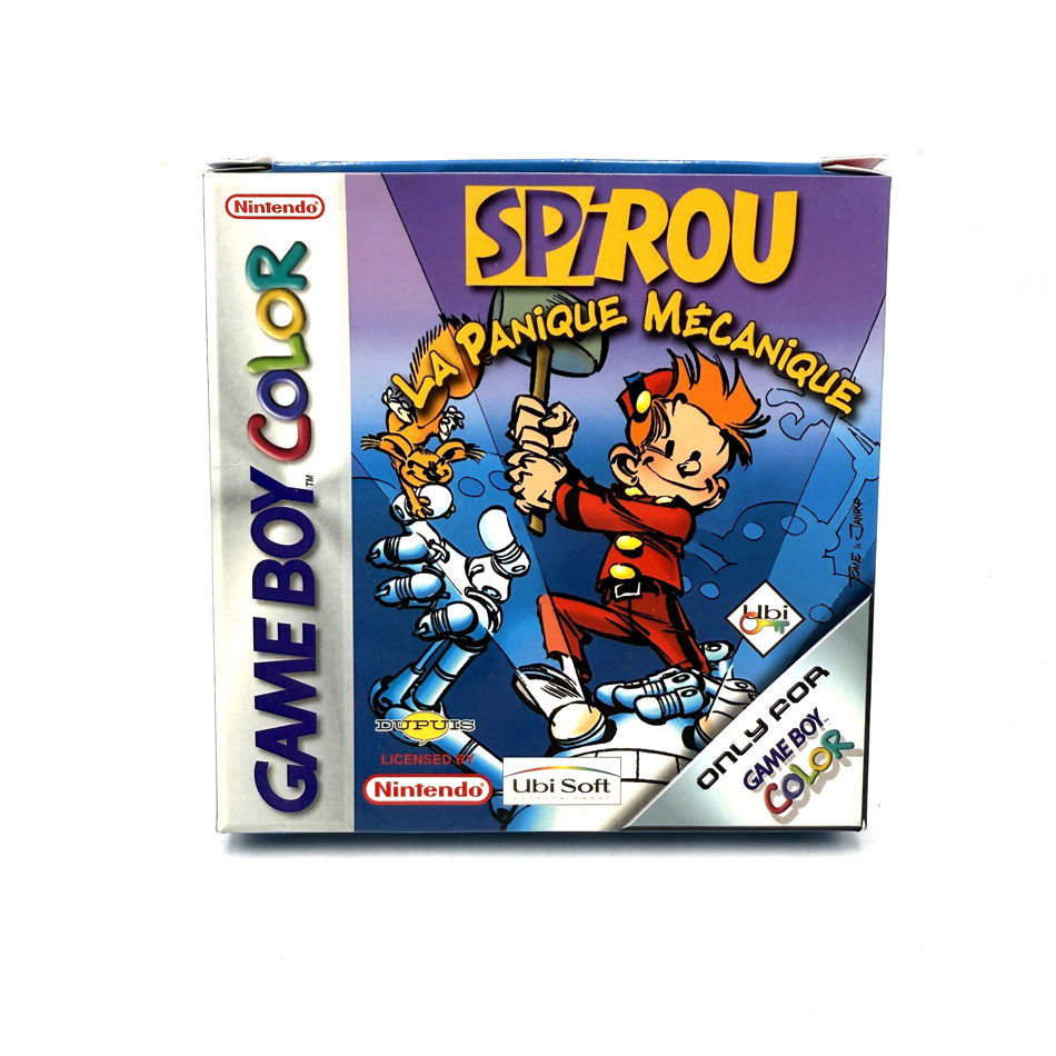 Spirou La Panique Mécanique Nintendo Game Boy Color