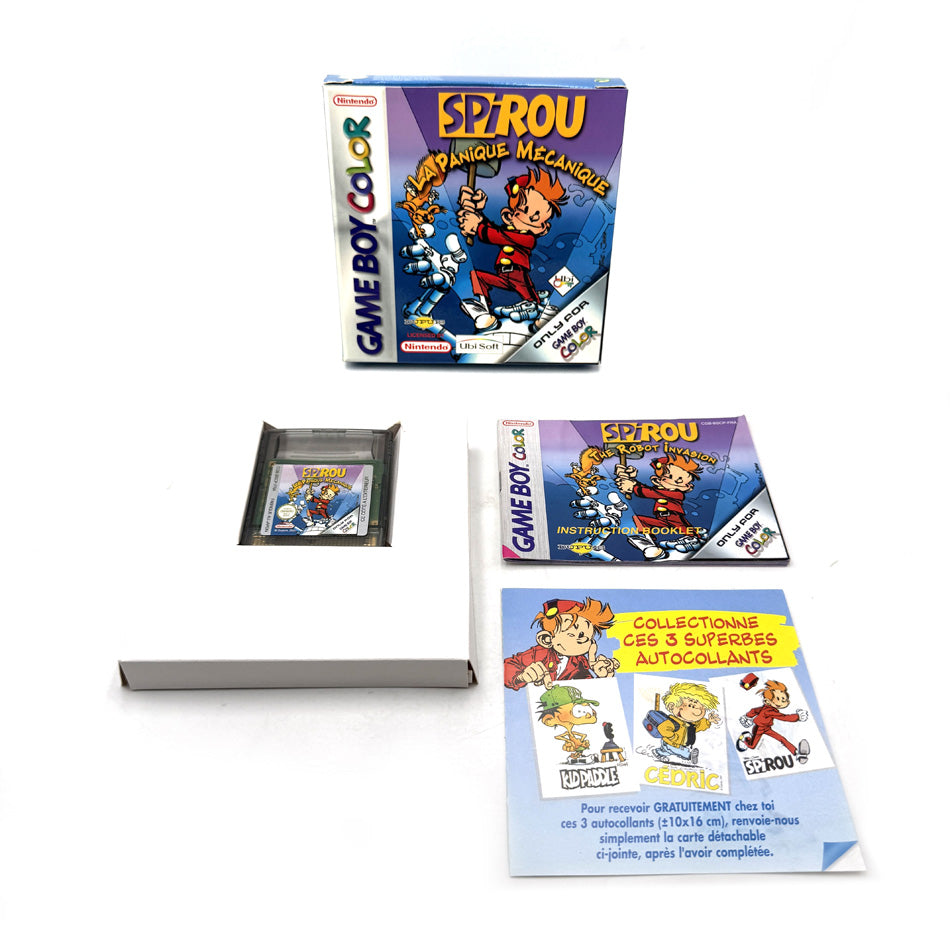 Spirou La Panique Mécanique Nintendo Game Boy Color