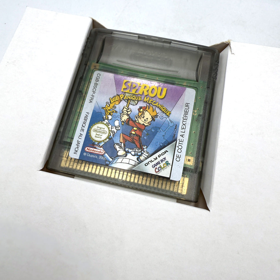 Spirou La Panique Mécanique Nintendo Game Boy Color