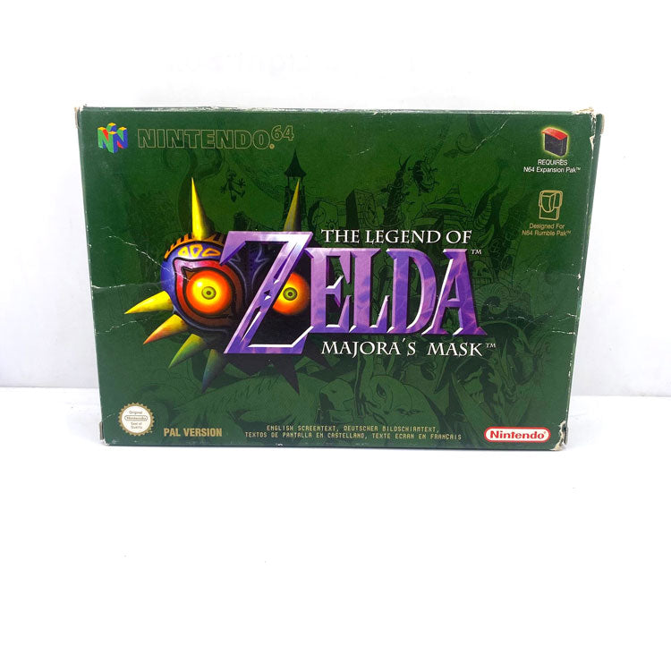 The Legend Of Zelda Majora's Mask Nintendo 64