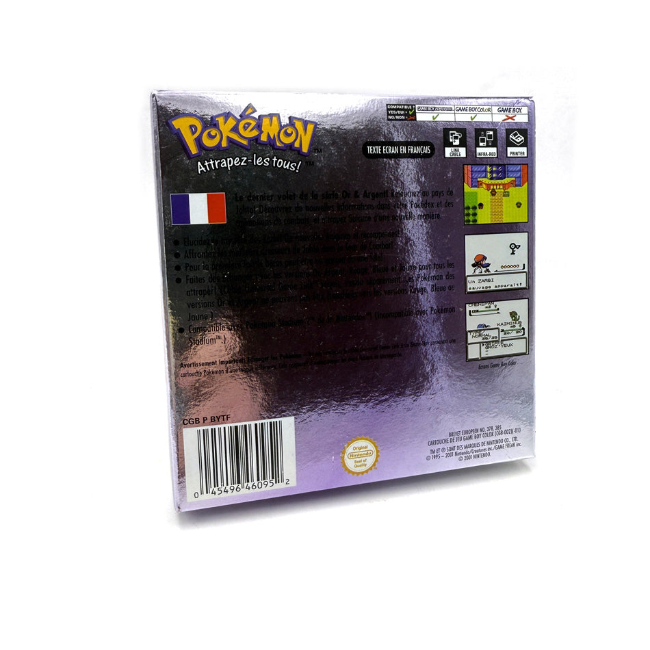 Pokemon Version Cristal Nintendo Game Boy Color