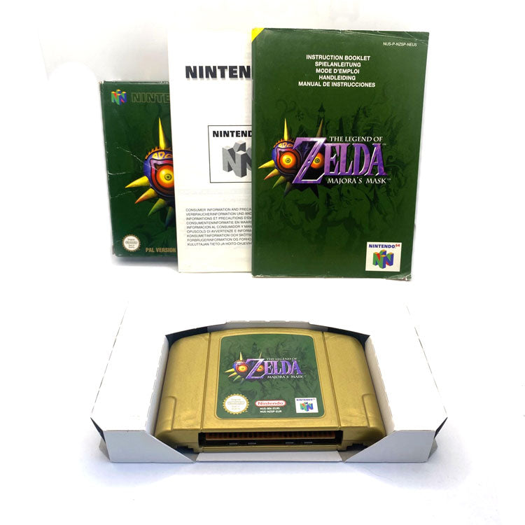 The Legend Of Zelda Majora's Mask Nintendo 64