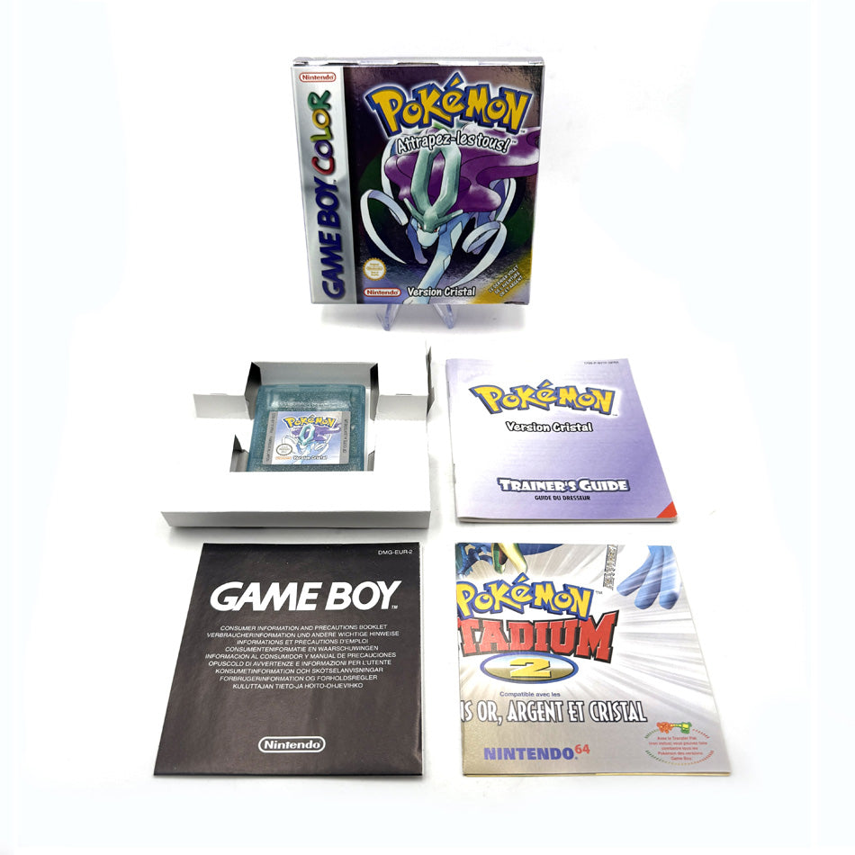 Pokemon Version Cristal Nintendo Game Boy Color
