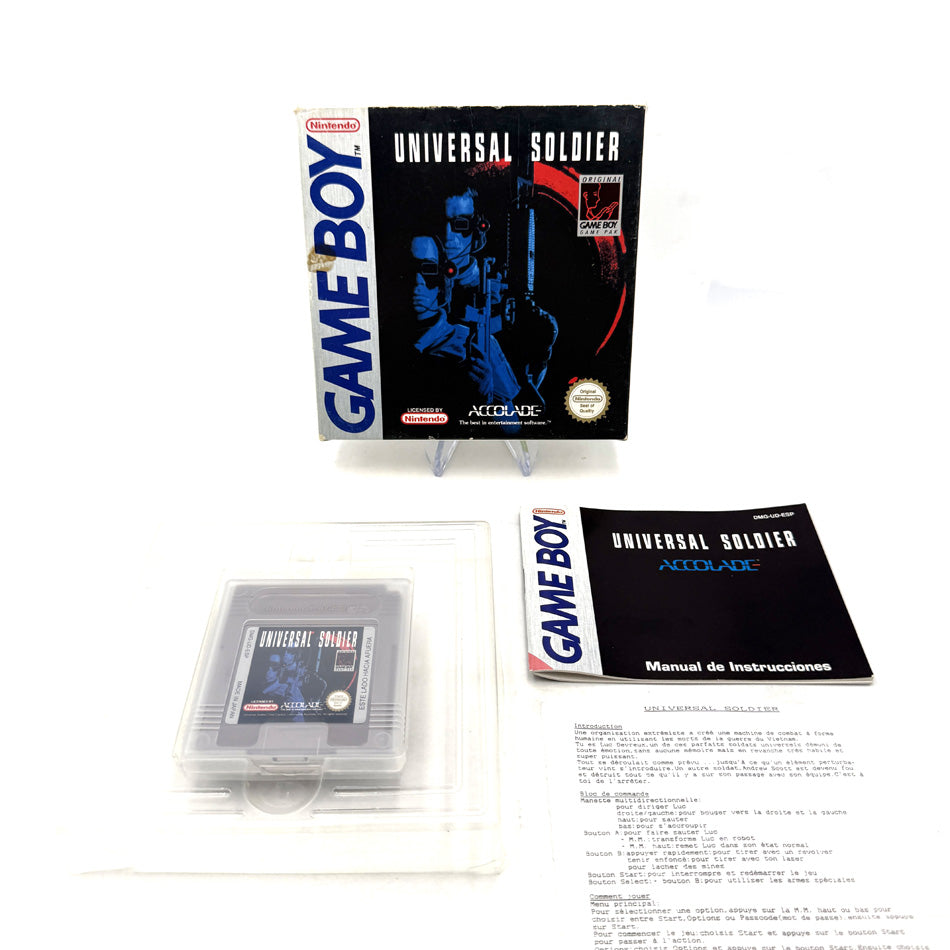 Universal Soldier Nintendo Game Boy