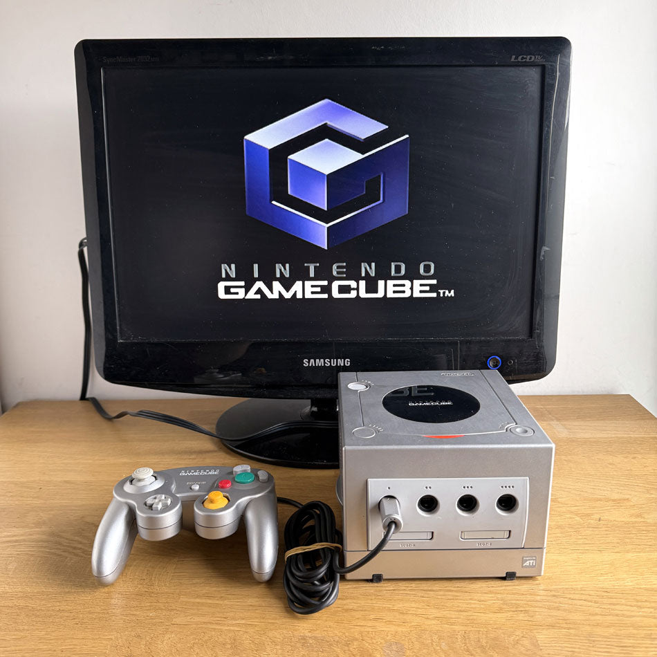 Console Nintendo Gamecube Silver avec manette