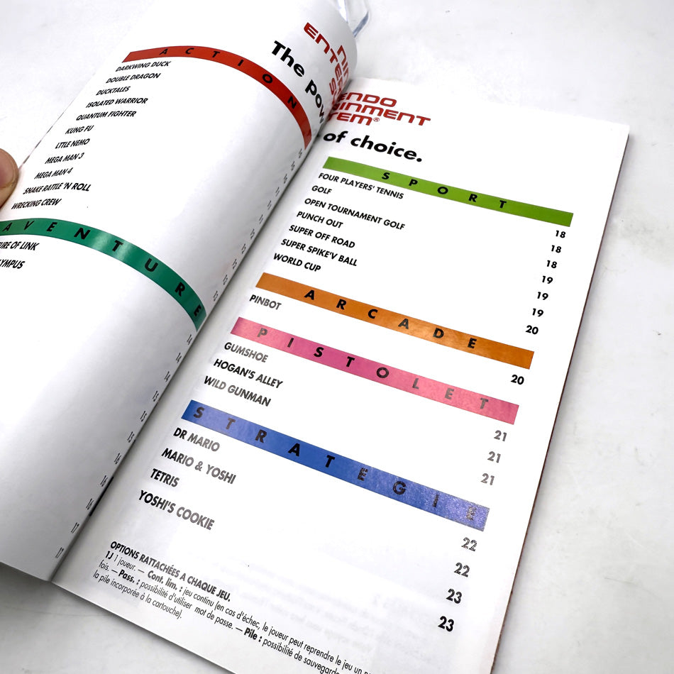 Catalogue Nintendo The Power Of Choice