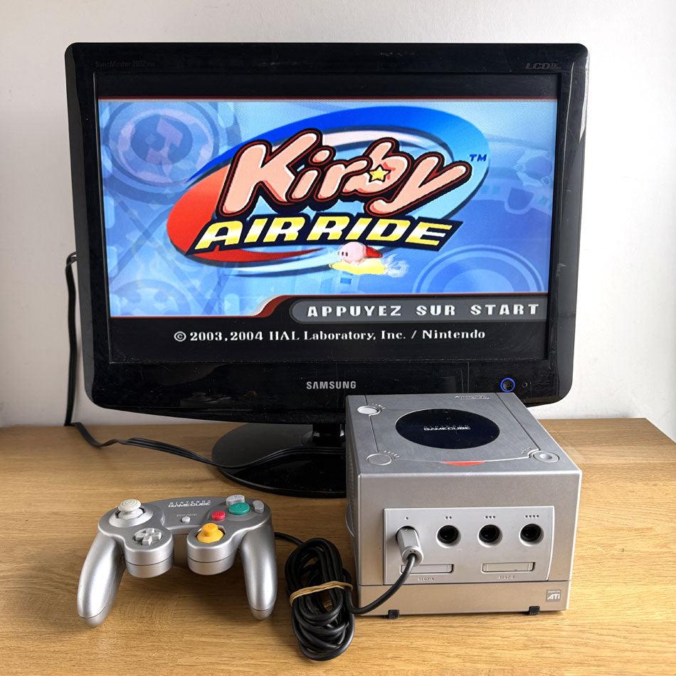 Nintendo Gamecube Silver console with controller – Retromania