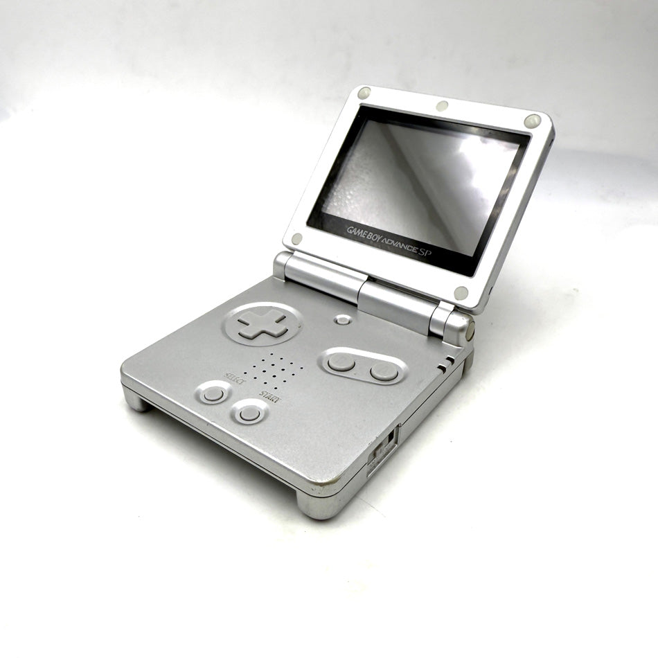 Nintendo Game Boy Advance SP Silver Console (AGS-001) – Retromania